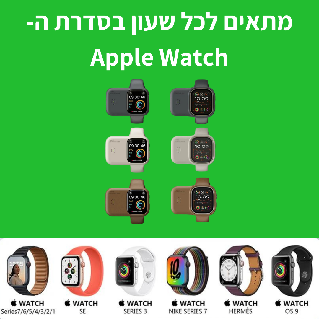 iWatch - מטען נייד מהיר לשעון Apple Watch