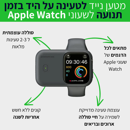 iWatch - מטען נייד מהיר לשעון Apple Watch