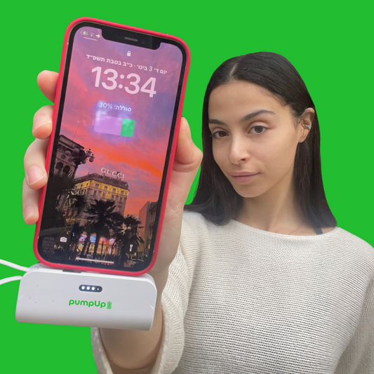 מטען נייד Pumpup power bank