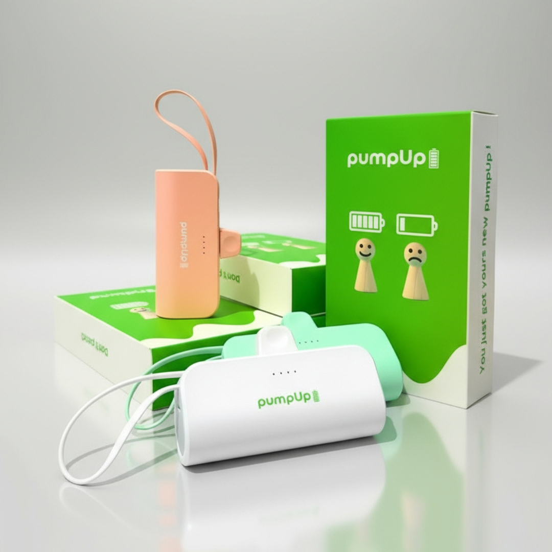 המטען הנייד של pumpUp 1+1 ||